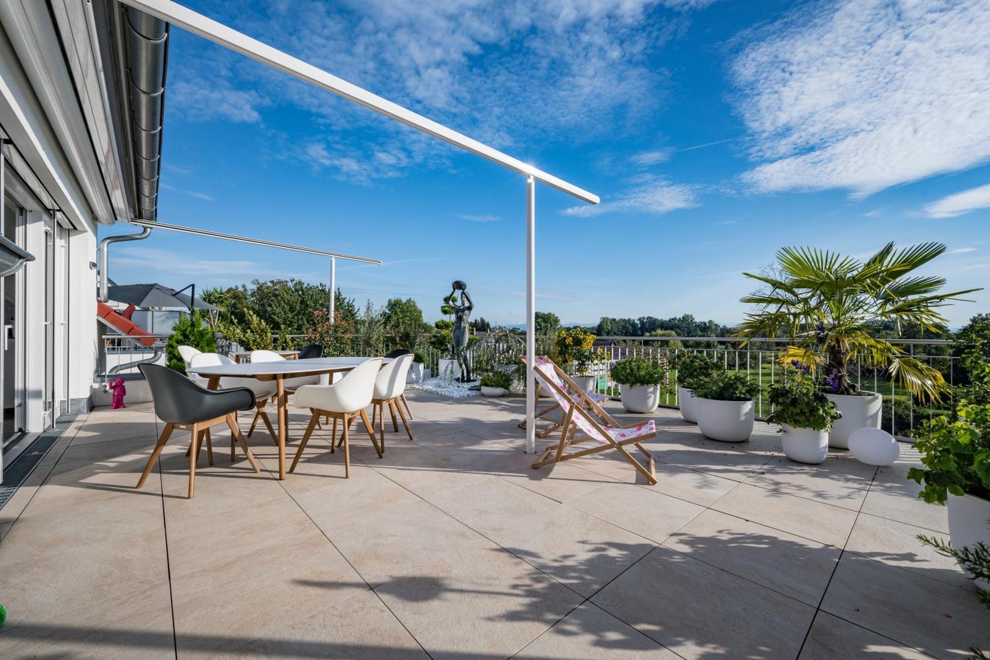 Living Timeless- Design Meets Style Bodensee Mit 2 Parkplaetzen, 40qm Terrasse Fuer Bis Zu 6 Personen * FDH