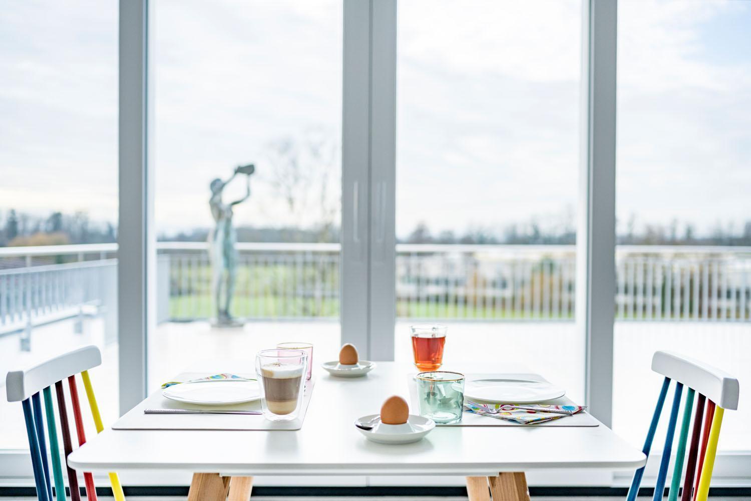 Apartment Living Timeless- Design Meets Style Bodensee Mit 2 Parkplaetzen, 40qm Terrasse Fuer Bis Zu 6 Personen